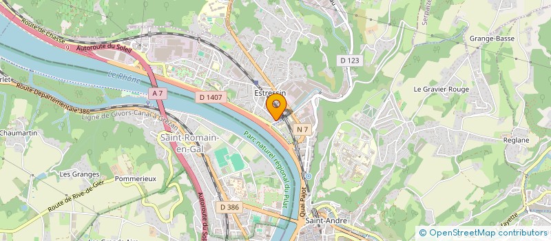 localisation de l'entreprise MADAME ROSANA RUIVO PEREIRA à VIENNE