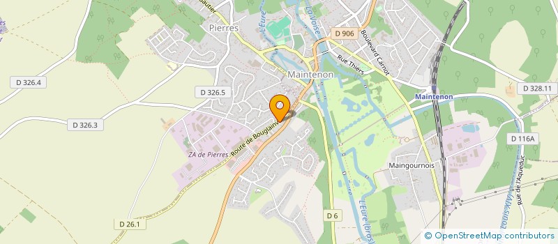 localisation de l'entreprise MADAME ROSANA TUBERO à MAINTENON