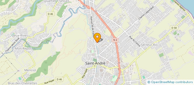 localisation de l'entreprise MADAME ROSANGE SELLOM à SAINT-ANDRE
