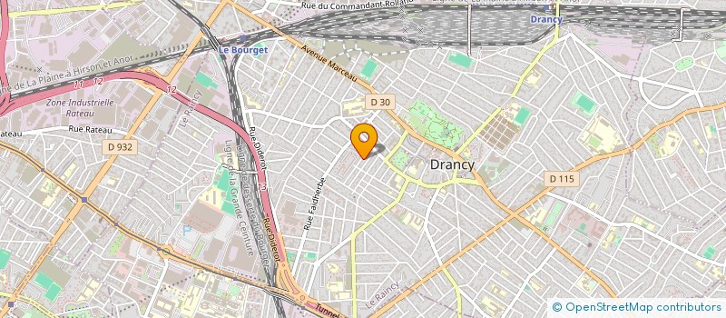 localisation de l'entreprise MADAME ROSANGELA MOREIRA à DRANCY