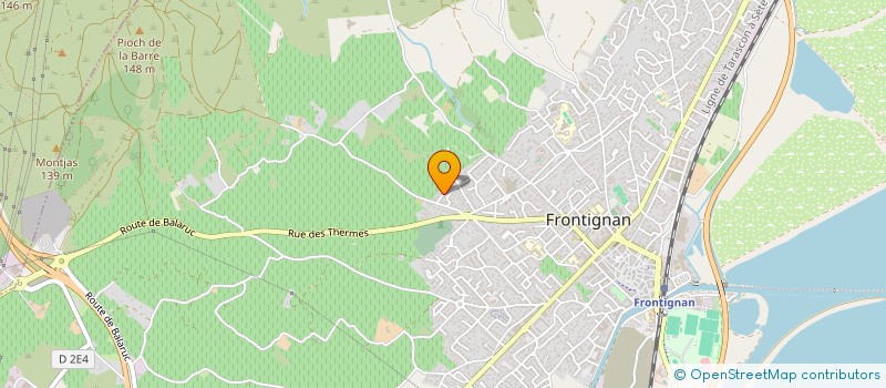 localisation de l'entreprise MADAME ROSANNA OCEANE ABU ZAID à FRONTIGNAN