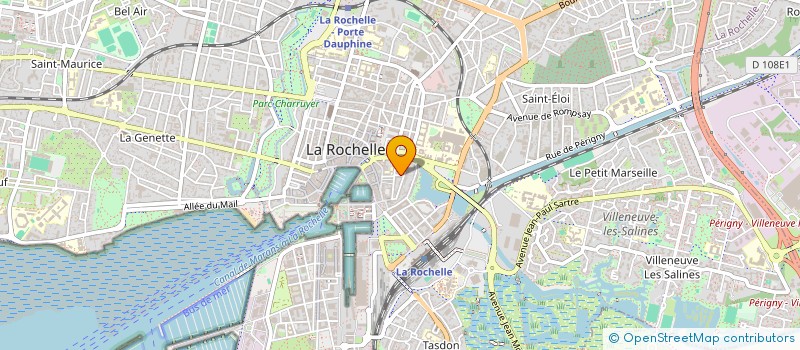localisation de l'entreprise MADAME ROSANNA RUGGIERO  LA ROCHELLE
