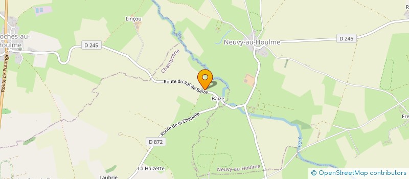 localisation de l'entreprise MADAME ROSANNE TARDIF à PUTANGES-LE-LAC