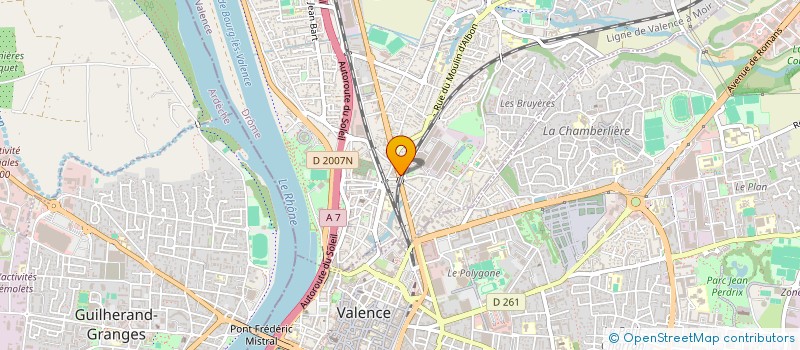 localisation de l'entreprise MADAME ROSARIA RUIZ à BOURG-LES-VALENCE