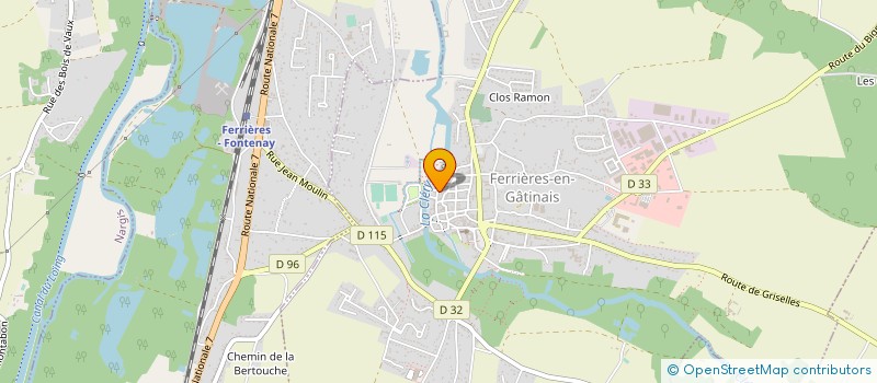 localisation de l'entreprise MADAME ROSARIA VALENTI à FERRIERES-EN-GATINAIS