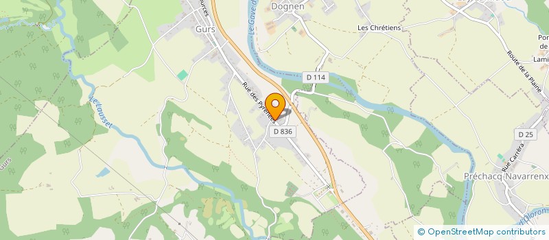 localisation de l'entreprise MADAME ROSARIO ALCAIDE Y DIAZ  GURS