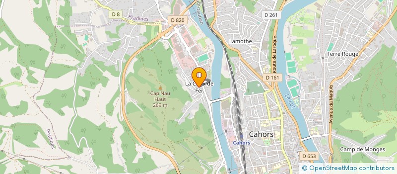 localisation de l'entreprise MADAME ROSARIO ORTEGA  CAHORS