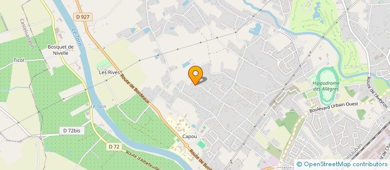 localisation de l'entreprise MADAME ROSARIO TEIXEIRA  MONTAUBAN