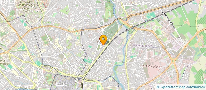 localisation de l'entreprise MADAME ROSARITA BELROSE à MONTPELLIER