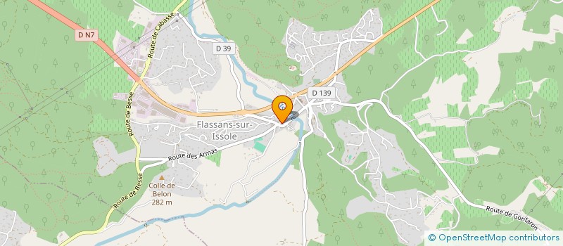 localisation de l'entreprise MADAME ROSE ACHARD  FLASSANS-SUR-ISSOLE