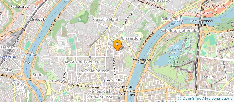 localisation de l'entreprise MADAME ROSE ADAM  LYON