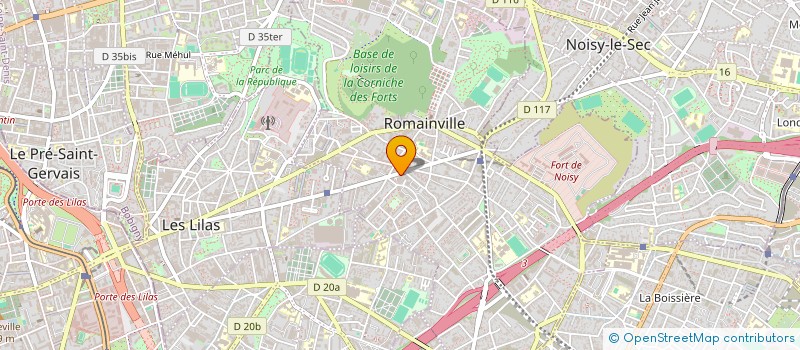 localisation de l'entreprise MADAME ROSE ANN BULLONGAN PAGADUAN à ROMAINVILLE
