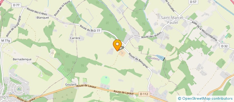 localisation de l'entreprise MADAME ROSE AURIOL  LAVALETTE