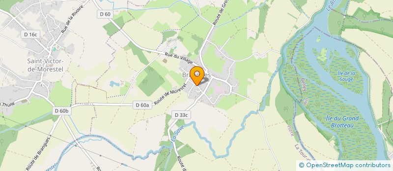 localisation de l'entreprise MADAME ROSE BADOUX  BRANGUES