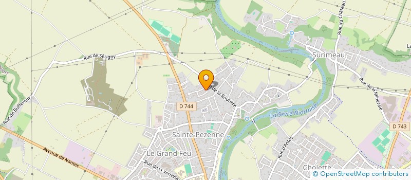 localisation de l'entreprise MADAME ROSE BELENG A NGON à NIORT
