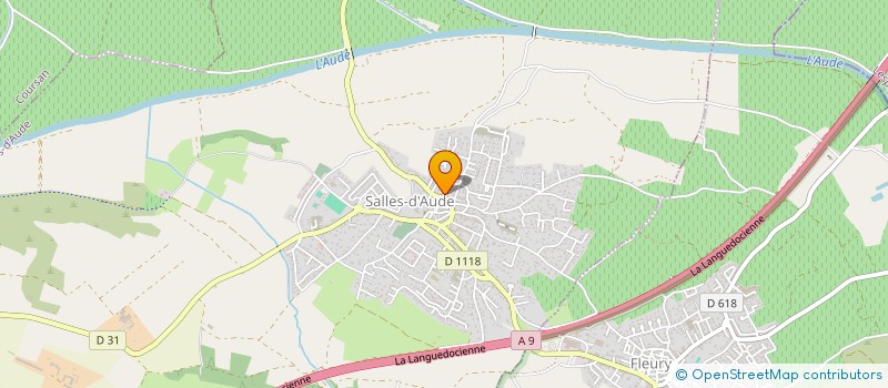 localisation de l'entreprise MADAME ROSE BERS  SALLES-D'AUDE