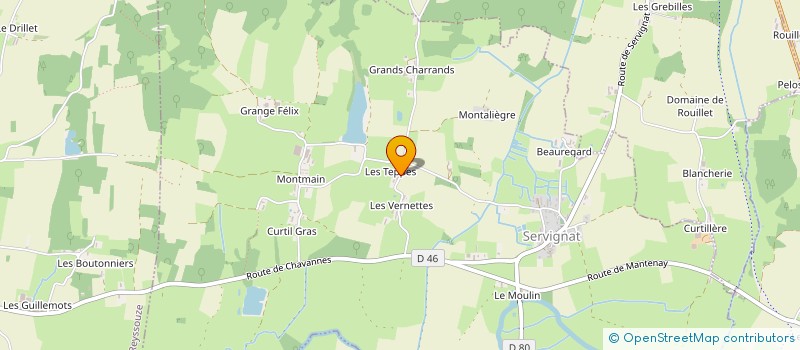 localisation de l'entreprise MADAME ROSE BERTHILLER à SAINT-JEAN-SUR-REYSSOUZE