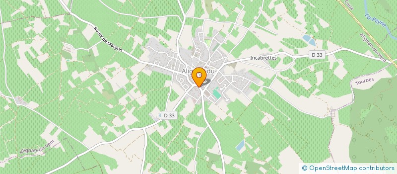 localisation de l'entreprise MADAME ROSE BETORD  ALIGNAN-DU-VENT