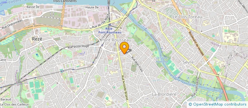 localisation de l'entreprise MADAME ROSE BISQUAY  REZE