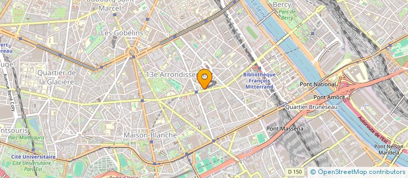 localisation de l'entreprise MADAME ROSE BOU-AZIZ  PARIS