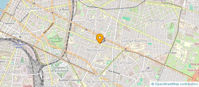 localisation de l'entreprise MADAME ROSE BOUILLOUX  LYON