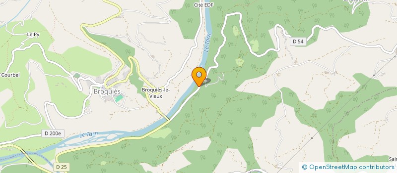 localisation de l'entreprise MADAME ROSE BOUSQUET  SAINT-IZAIRE