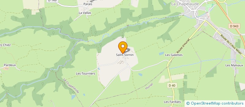 localisation de l'entreprise MADAME ROSE CALIMAR  LA CHAPELAUDE