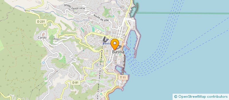 localisation de l'entreprise MADAME ROSE CARLOTTI à BASTIA