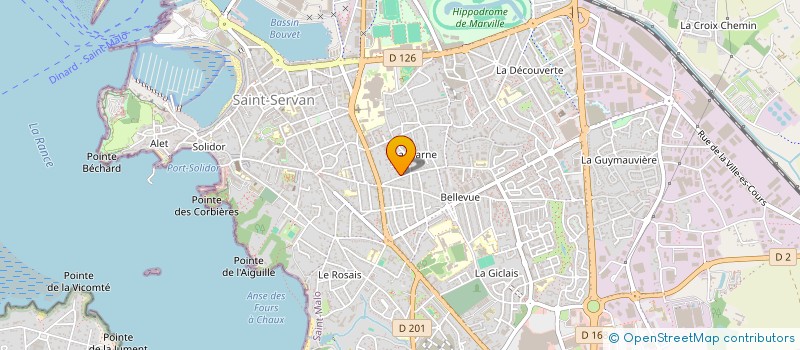 localisation de l'entreprise MADAME ROSE-CASSANDRE GIANASSO à SAINT-MALO