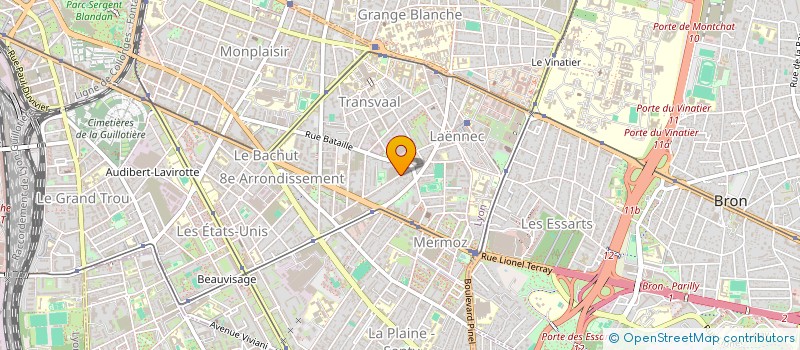 localisation de l'entreprise MADAME ROSE CEZARD  LYON