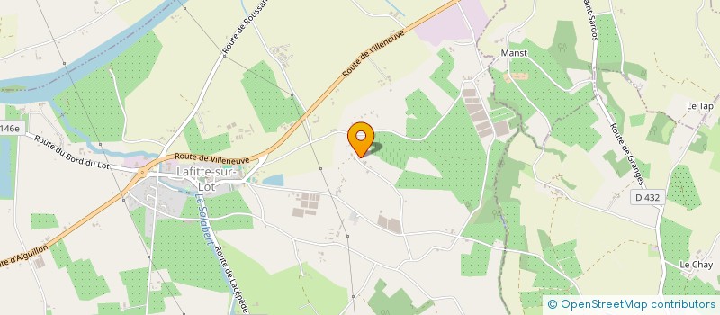 localisation de l'entreprise MADAME ROSE CHIAREL  LAFITTE-SUR-LOT