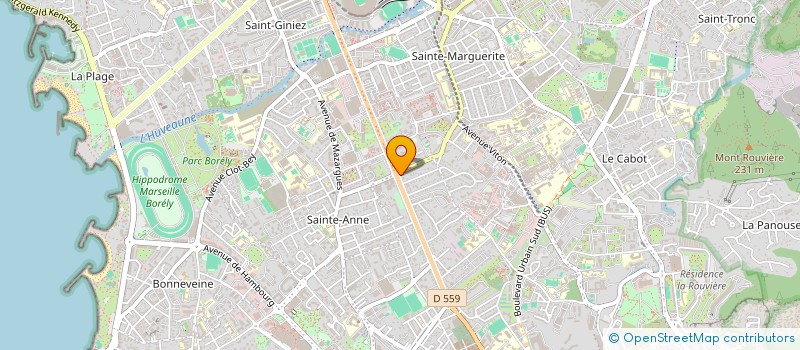 localisation de l'entreprise MADAME ROSE CHOCHANA SITBON  MARSEILLE