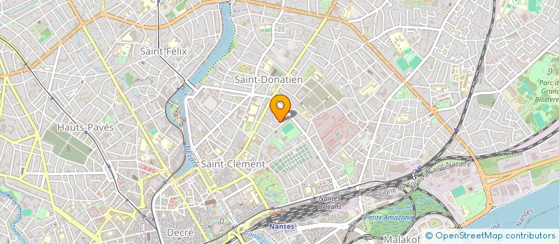 localisation de l'entreprise MADAME ROSE CLYNCKEMAILLIE  NANTES