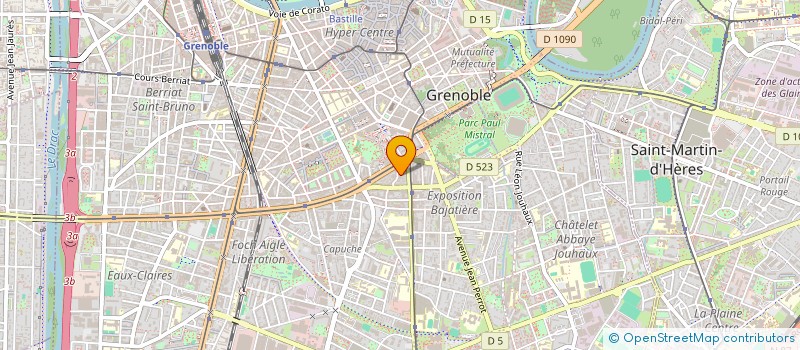 localisation de l'entreprise MADAME ROSE CURABA  GRENOBLE