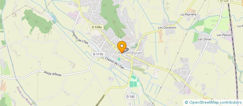 localisation de l'entreprise MADAME ROSE DEBOUVERIE  MONTMEYRAN