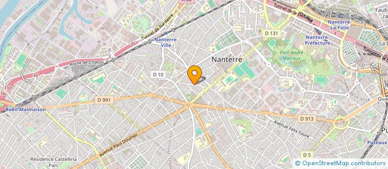 localisation de l'entreprise MADAME ROSE DEGOUL  NANTERRE