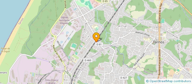 localisation de l'entreprise MADAME ROSE DEMAY  TARNOS