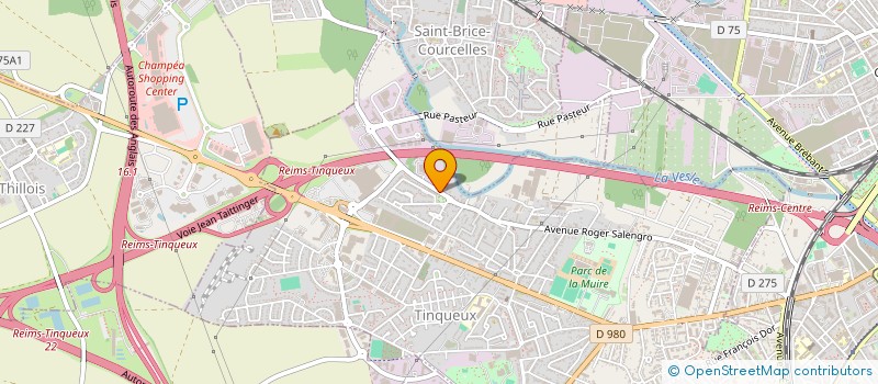 localisation de l'entreprise MADAME ROSE DETHIERE  TINQUEUX