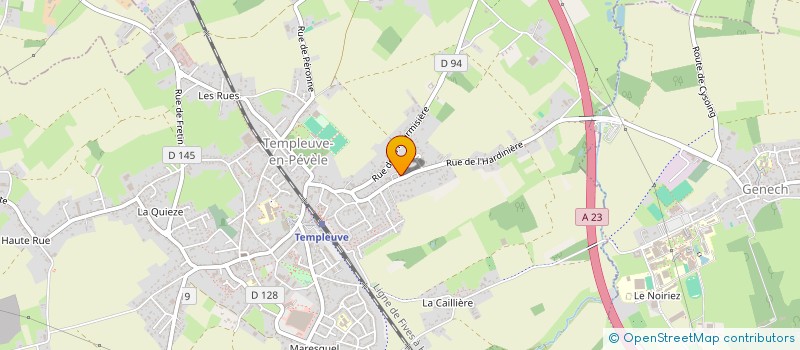 localisation de l'entreprise MADAME ROSE DEVISME  TEMPLEUVE-EN-PEVELE