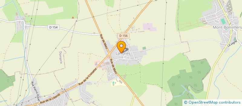 localisation de l'entreprise MADAME ROSE DUFRESNE  LANDRES