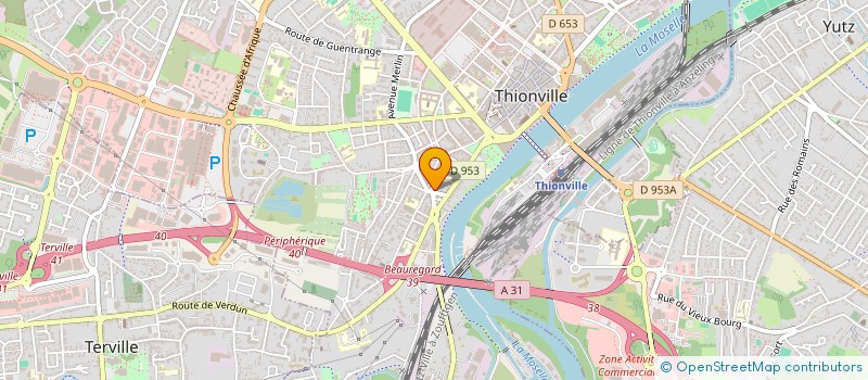 localisation de l'entreprise MADAME ROSE FRASCANI à THIONVILLE