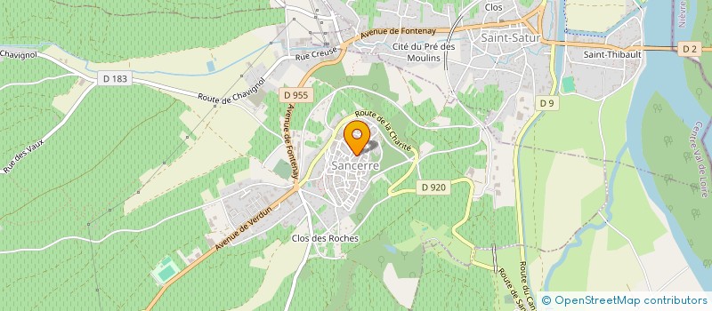 localisation de l'entreprise MADAME ROSE FURIO  SANCERRE