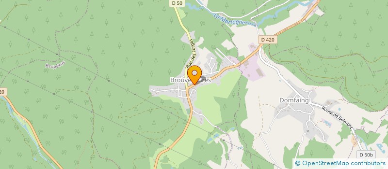 localisation de l'entreprise MADAME ROSE HOLVECK  LAVELINE-DEVANT-BRUYERES