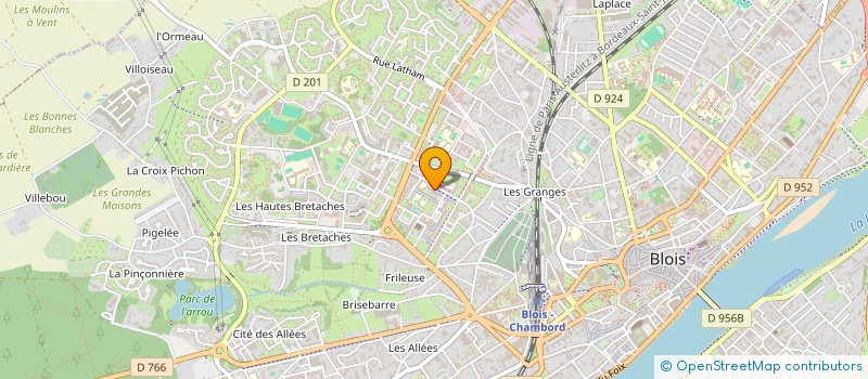 localisation de l'entreprise MADAME ROSE ILLAS  BLOIS