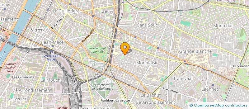 localisation de l'entreprise MADAME ROSE ITIER  LYON