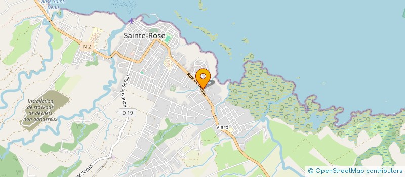 localisation de l'entreprise MADAME ROSE JOVIAL à SAINTE-ROSE