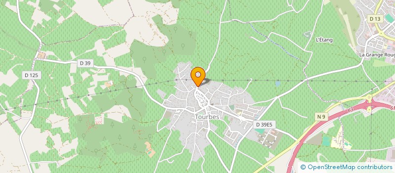 localisation de l'entreprise MADAME ROSE LAMOUROUX  TOURBES