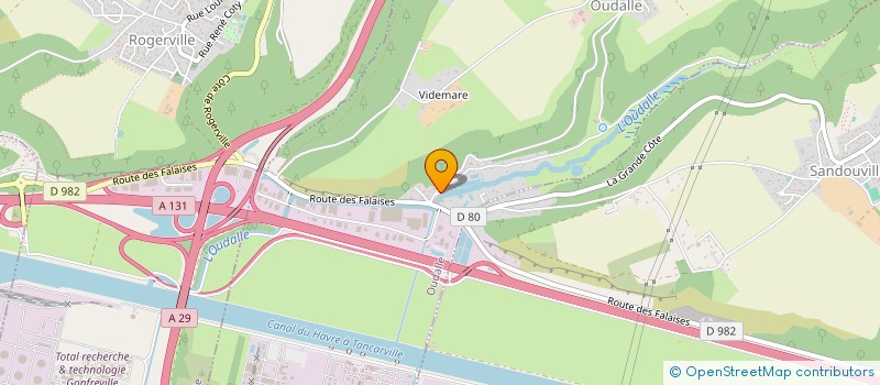 localisation de l'entreprise MADAME ROSE LEGRAND  OUDALLE