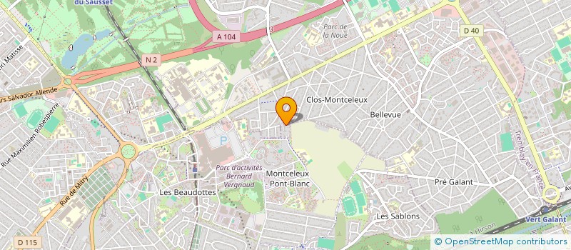 localisation de l'entreprise MADAME ROSE-LYNE CHEVON à SEVRAN