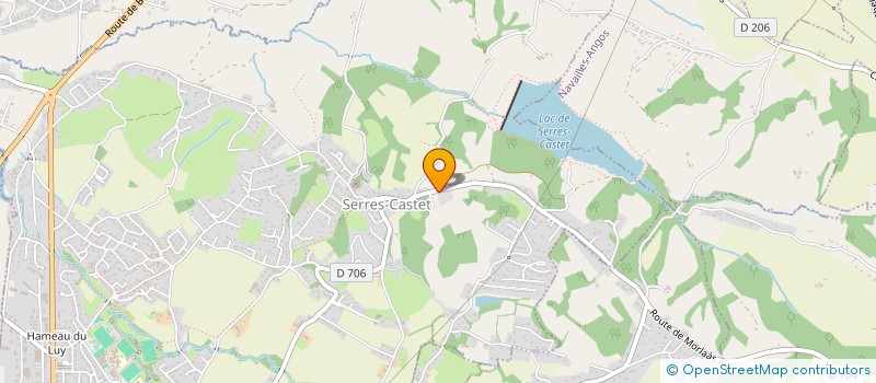 localisation de l'entreprise MADAME ROSE MADELEINE JOUET  SERRES-CASTET